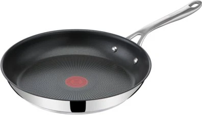 Tefal E3040644 Jamie Oliver Cook's Direct Edelstahl Bratpfanne 28cm