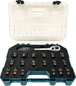 Makita Impact Black Steckschlüsselsatz inkl. Koffer, 19-tlg.