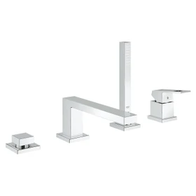 Grohe Eurocube 4-Loch Einhand-Wannenkombination chrom