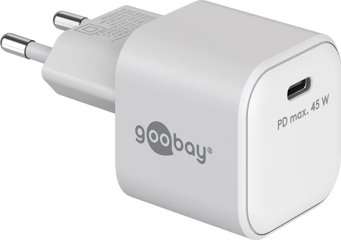 Wentronic Goobay USB-C PD GaN Fast Charger Nano (45W)