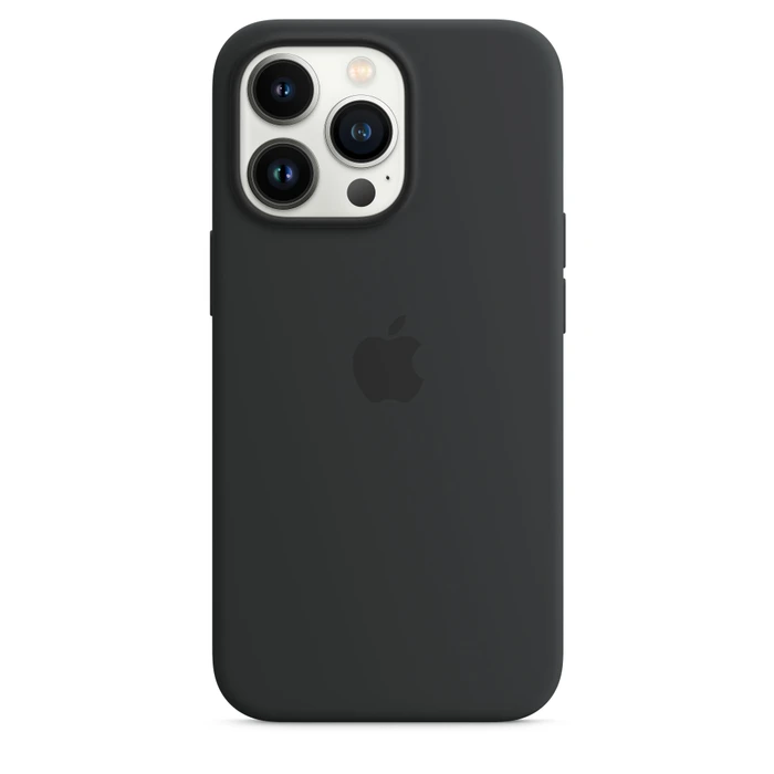 Apple Silikon Case mit MagSafe für iPhone 13 Pro Mitternacht