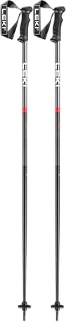 Leki QNTM Alpin Skistock black/bright red/light anthracite (Modell 2024/2025)