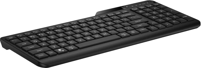HP 475 Dual-Mode Wireless Keyboard, Jet Black, USB/Bluetooth, DE