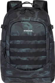 RivaCase 7631 Sherwood ECO 15.6" Laptop-Rucksack, navy camo