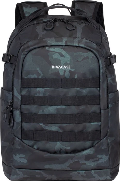 RivaCase 7631 Sherwood ECO 15.6" Laptop-Rucksack, navy camo