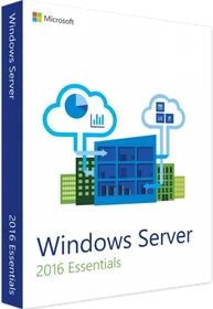 Microsoft Windows Server 2016 Essentials 64Bit, 2 Cores, OEM/DSP/SB, ESD (deutsch) (PC)
