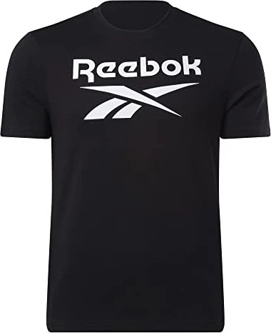 Reebok Identity Big Logo T-Shirt kurzarm schwarz (Herren)