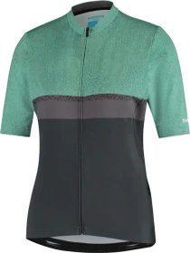 Shimano Sumire Trikot kurzarm transparent green (Damen)