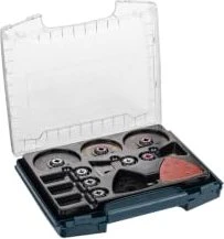 Bosch Professional Pro-Set Innenausbau Zubehörset für Multifunktionswerkzeug inkl. i-Boxx, 34-tlg.