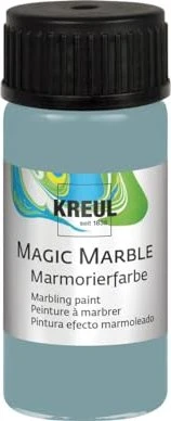 Kreul Magic Marble Marmorierfarbe Matt, sir petrol, 20ml