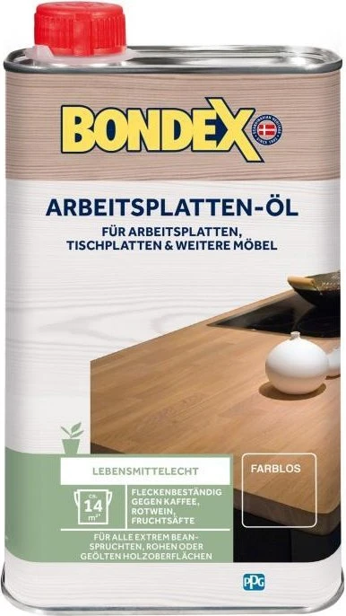Bondex Arbeitsplatten-Öl farblos, 500ml