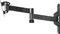 Hama TV-Wandhalterung Fullmotion 5 Sterne XS 2 Arme schwarz Vorschaubild