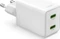 Hama Schnellladegerät GaN 2x USB-C Super-Mini-Ladegerät PD 40 W weiß Vorschaubild