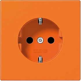 Jung Serie LS Steckdose Thermoplast 16A 250V, orange