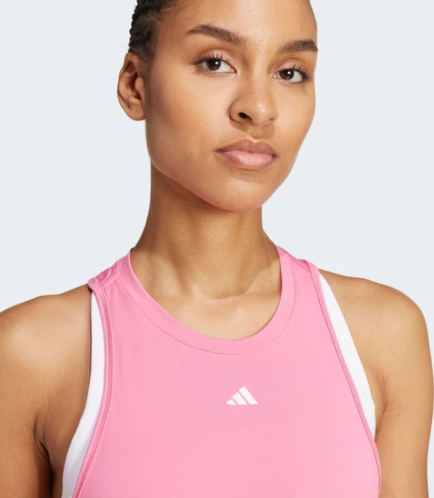adidas Designed for Training Funktionsshirt ärmellos pink fusion (Damen)