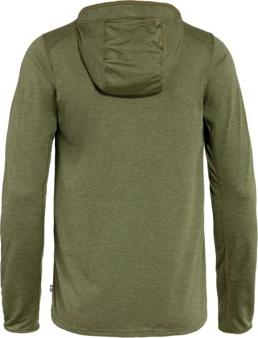 Fjällräven Abisko Sun-Hoodie Funktionsshirt langarm grün (Herren)