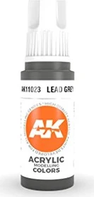 AK-Interactive 3rd Gen Acrylic Colors Acrylic Modelling Colors lead grey, 17ml