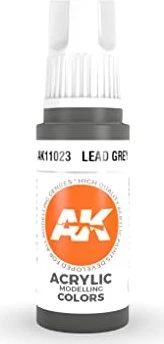 AK-Interactive 3rd Gen Acrylic Colors Acrylic Modelling Colors lead grey, 17ml