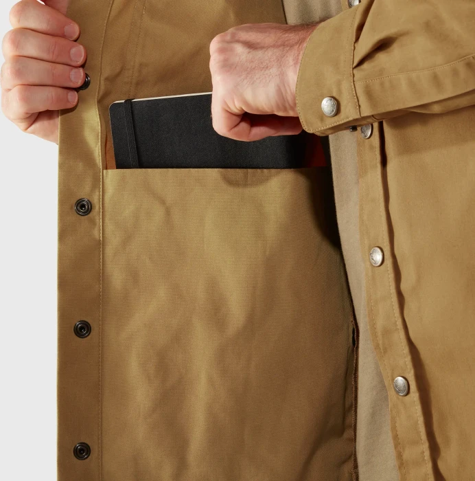 Fjällräven Singi Overshirt Hemd langarm buckwheat brown (Herren)