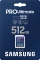 Samsung PRO Ultimate R200/W130 512GB, UHS-I U3, Class 10 Vorschaubild