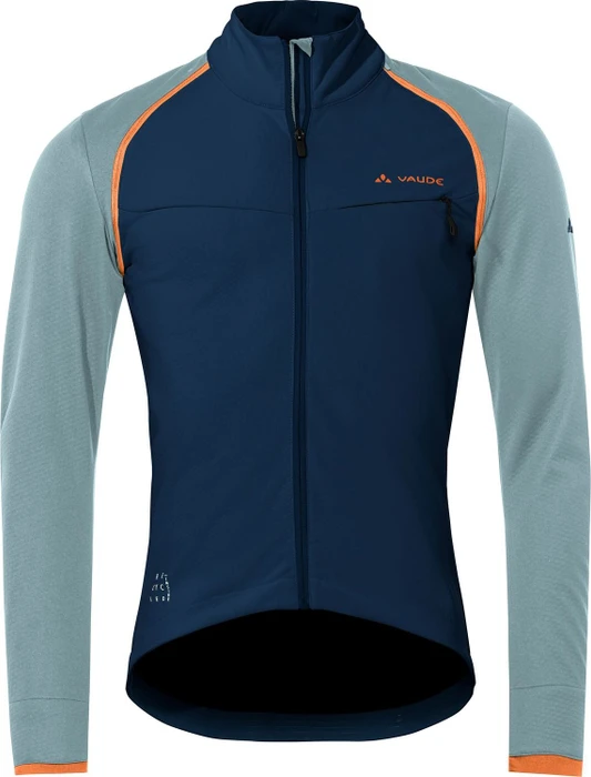 Vaude Kuro Zip-Off Softshell Fahrradjacke cloudy blue (Herren)
