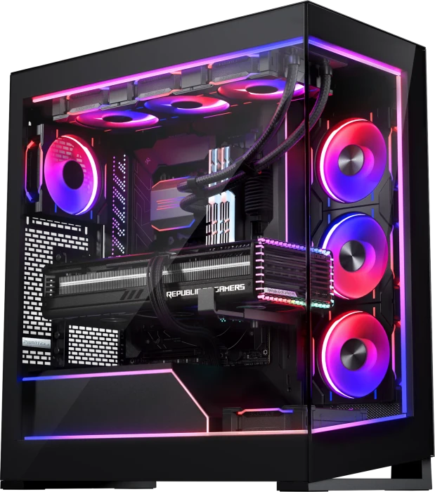 Phanteks NV5 Black, Glasfenster