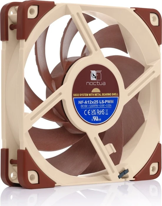Noctua NF-A12x25 LS-PWM, 120mm