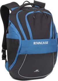 RivaCase 5225 Mercantour ECO 15.6" Laptop-Rucksack, schwarz/blau