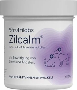 NutriLabs Zilcalm Pulver für Hunde/Katzen, 100g