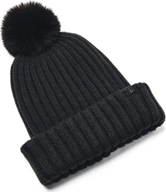 Under Armour Halftime mit Bommel Mütze schwarz (Damen)