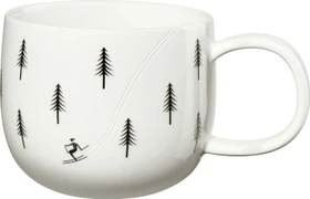 ASA Selection joy snow tracks Becher mit Henkel skiing