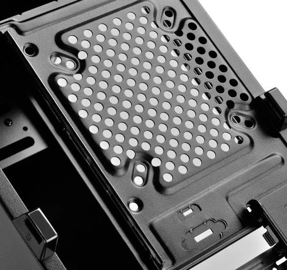 SilverStone Raven X RVX01 rot, Acrylfenster