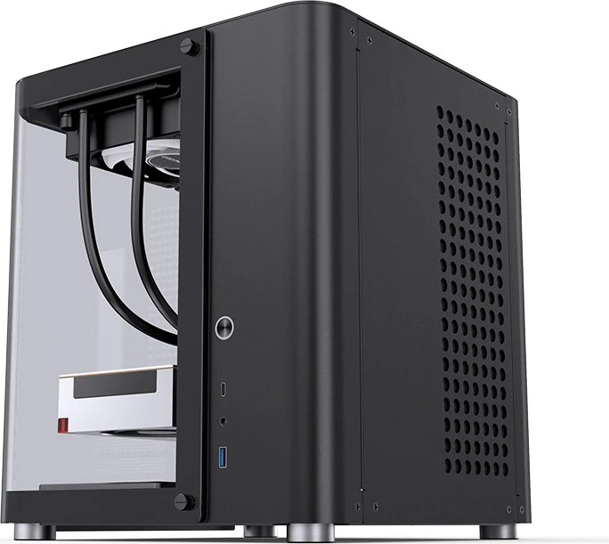 Jonsbo TK-1 2.0 Black, Glasfenster