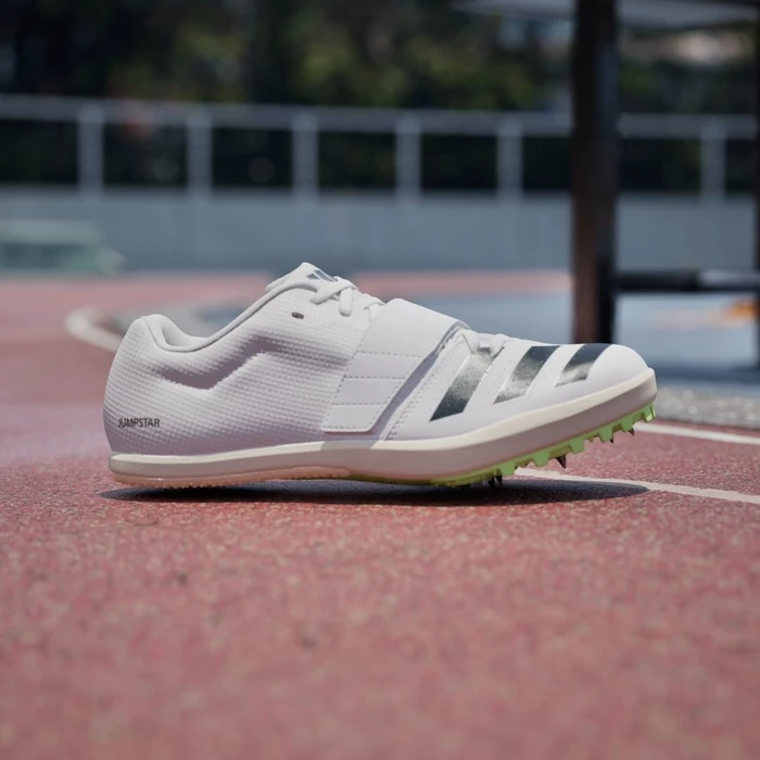 adidas Jumpstar cloud white/core black/green spark