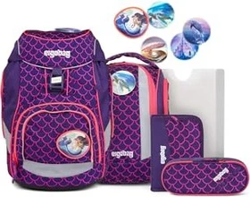 Ergobag Pack PerlentauchBär Schulrucksack-Set, 6-tlg.
