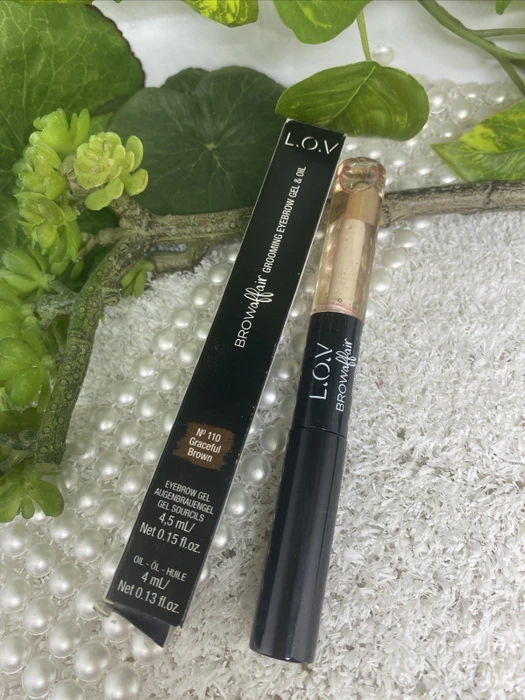 L.O.V BROWaffair Augenbrauengel No 110 graceful brown, 4.5ml