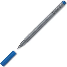 Faber-Castell Grip Finepen Faserschreiber 0.4mm blau