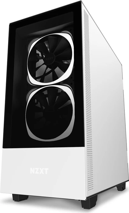 NZXT H510 Elite, weiß, Glasfenster