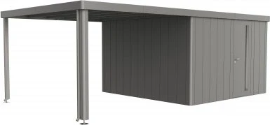 Biohort Seitendach für Gerätehaus Neo 2A-2D silber-metallic