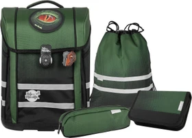 McNeill Perfecto Gradient Grass Schultaschen-Set, 5-tlg.