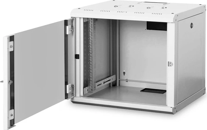 Digitus Professional Unique Serie Wandschrank 9HE, Sicherheitsglastür, IP2X, grau, 450mm tief