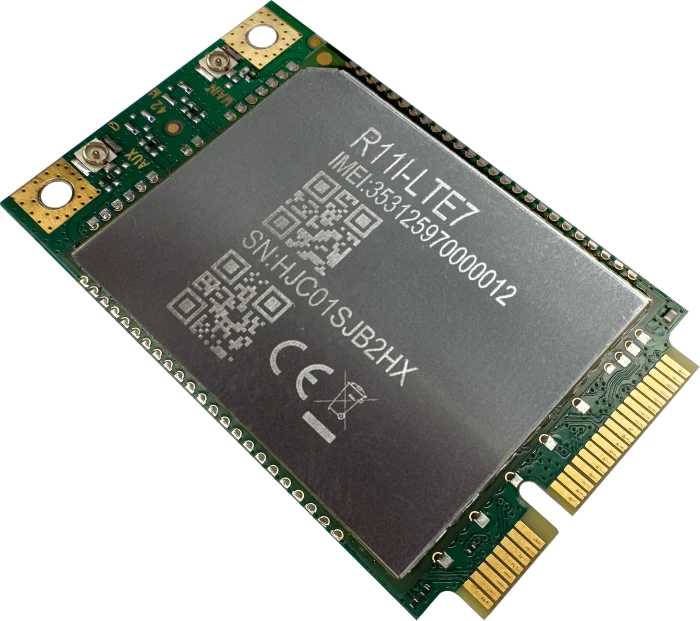MikroTik RouterBOARD WWAN-Adapter, LTE, PCIe Mini Card