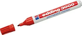 edding 3000 Permanentmarker rot