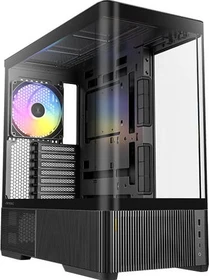 Antec C6 Curve Black, Glasfenster