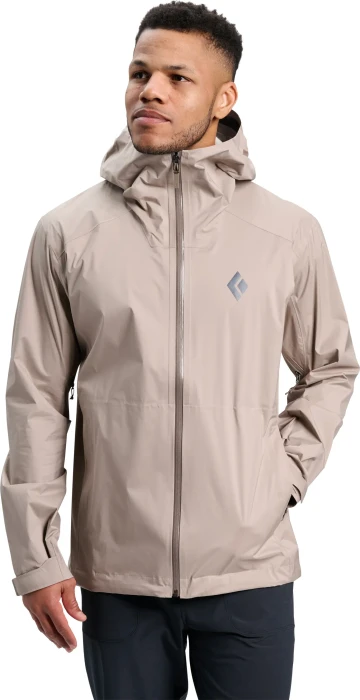 Black Diamond FineLine Stretch Rain Shell Funktionsjacke moonstone (Herren)