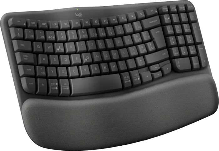 Logitech Wave Keys for Business, Grafit, Logi Bolt, USB/Bluetooth, CH