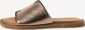 Tamaris Lederpantolette metallic (Damen)