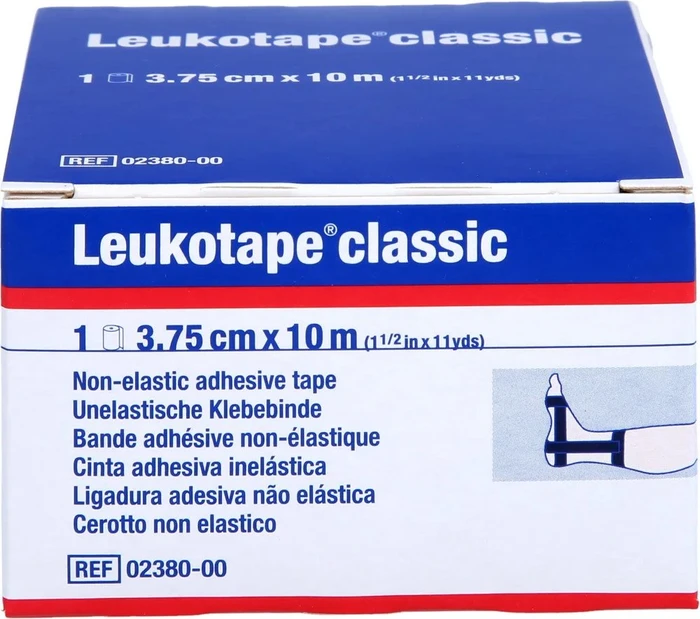 BSN medical Leukotape classic schwarz, 3.75cm x 10m, 1 Stück