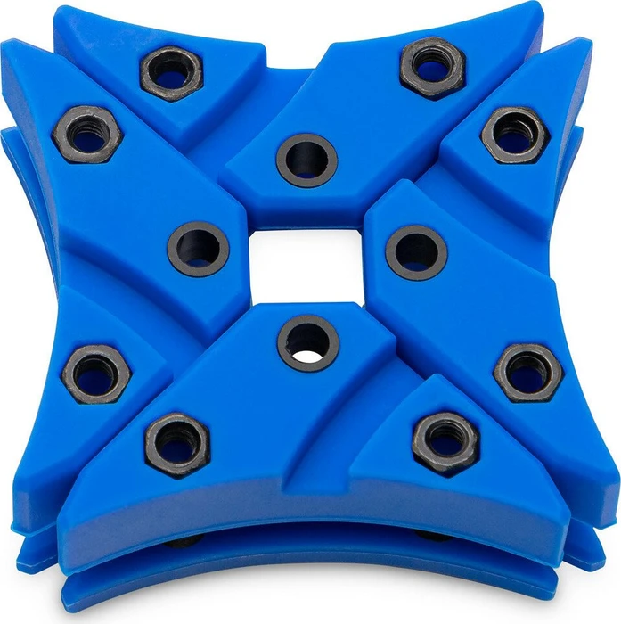 EK Water Blocks EK-Vardar X3M Damper Pack blau, Vibrationsdämpfer