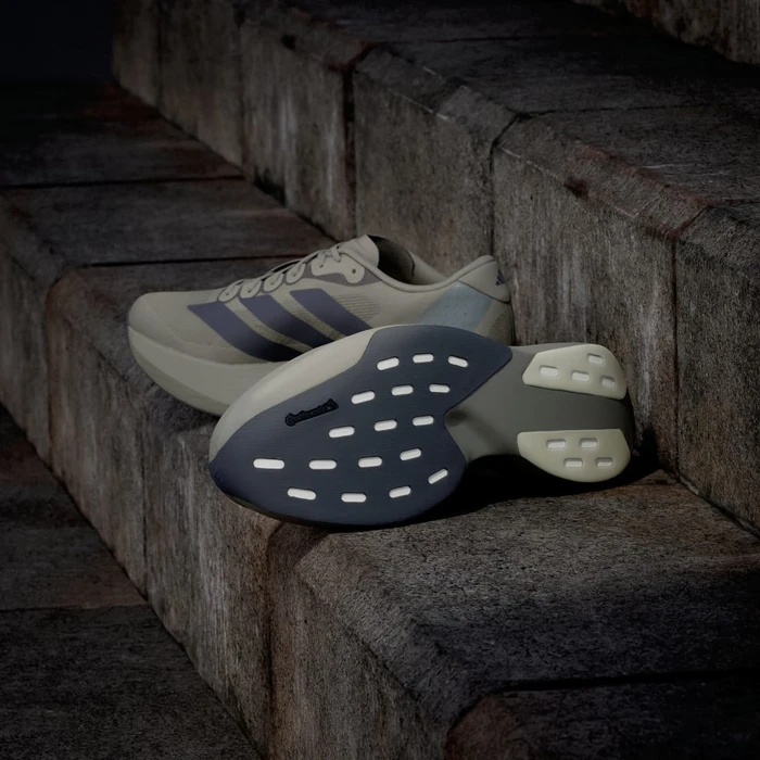 adidas Adizero Evo SL silver pebble/carbon/iron metallic (Herren)